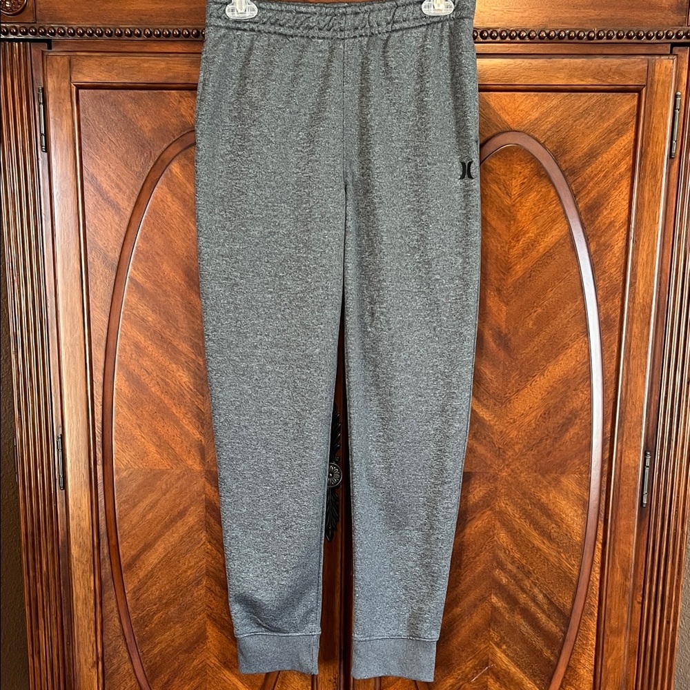 Hurley Kids Light Charcoal Joggers Size 14/16